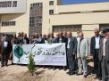 گزارش تصویری مراسم روز درخت کاری در دانشگاه  با حضور ورزشکاران ملی پوش شهرستان شاهرود  